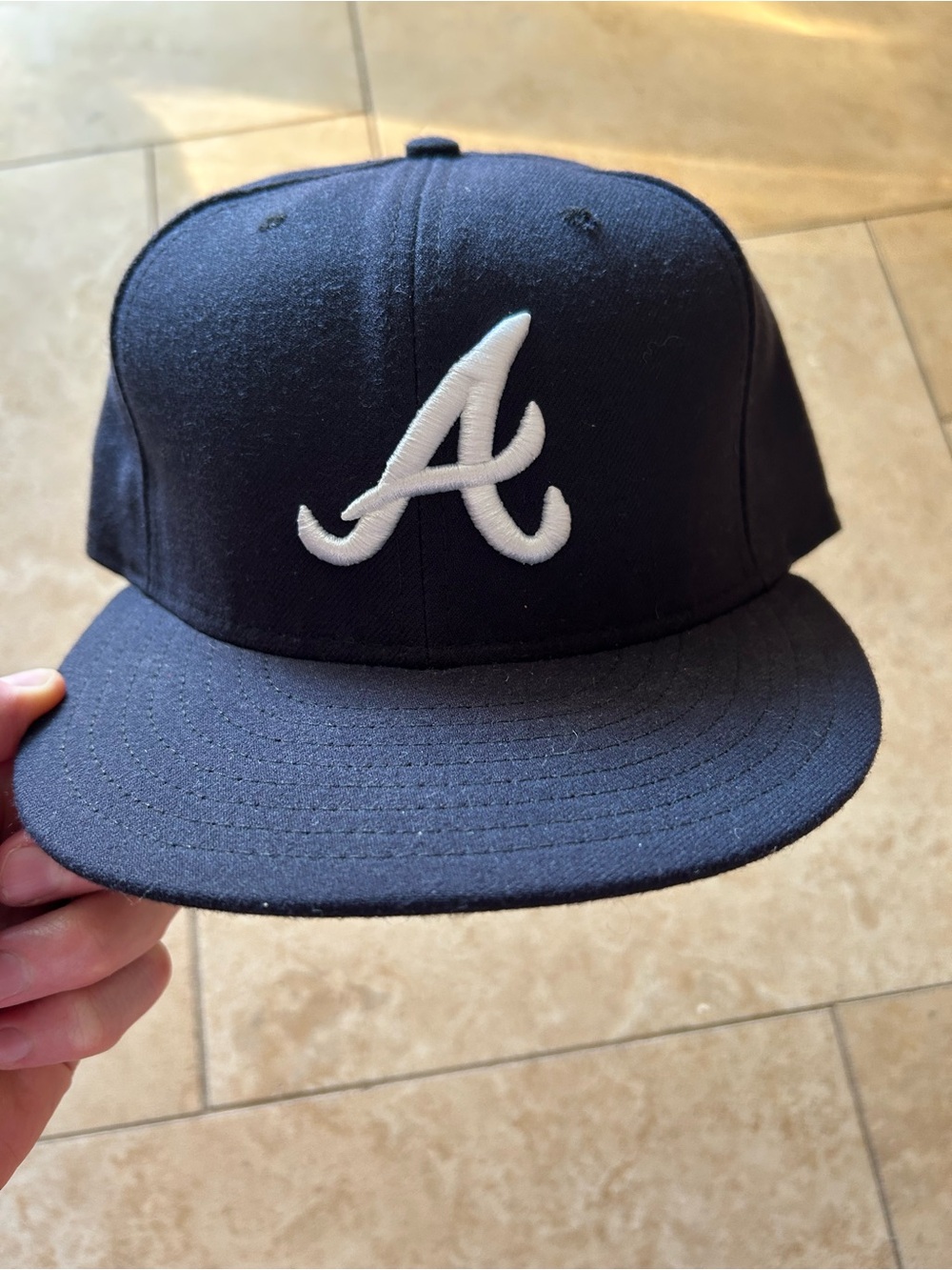 Men’s 59FIFTY Atlanta Braves MLB Authentic Collection hat size 7 1/2.